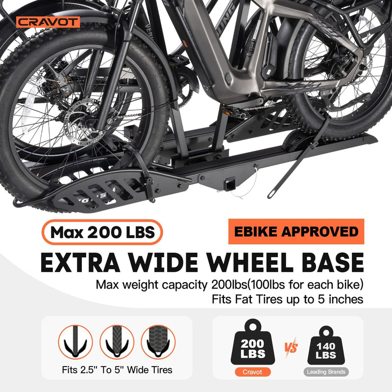 Cravot CyberRack E2 Hitch Bike Rack