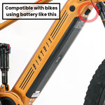 Hidden Downtube Battery Release Knob