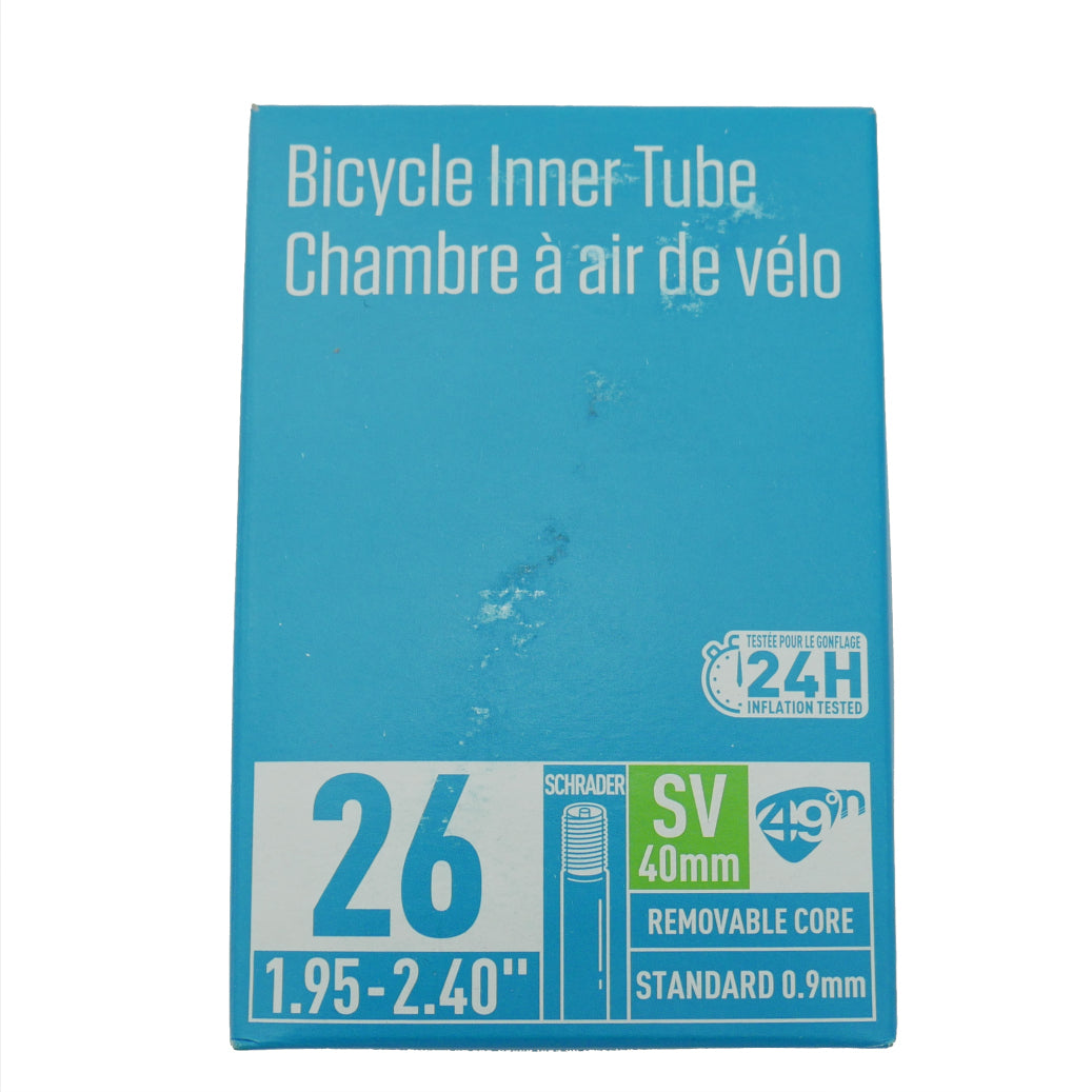Inner Tube 26 x 1.9/2.4 Schrader Valve