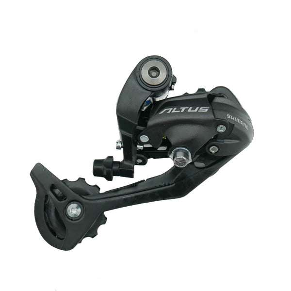 Dérailleur Arrière Shimano Altus 9V - Pour VTT, Randonnée - Poulies 11 Dents, Conception Durable
