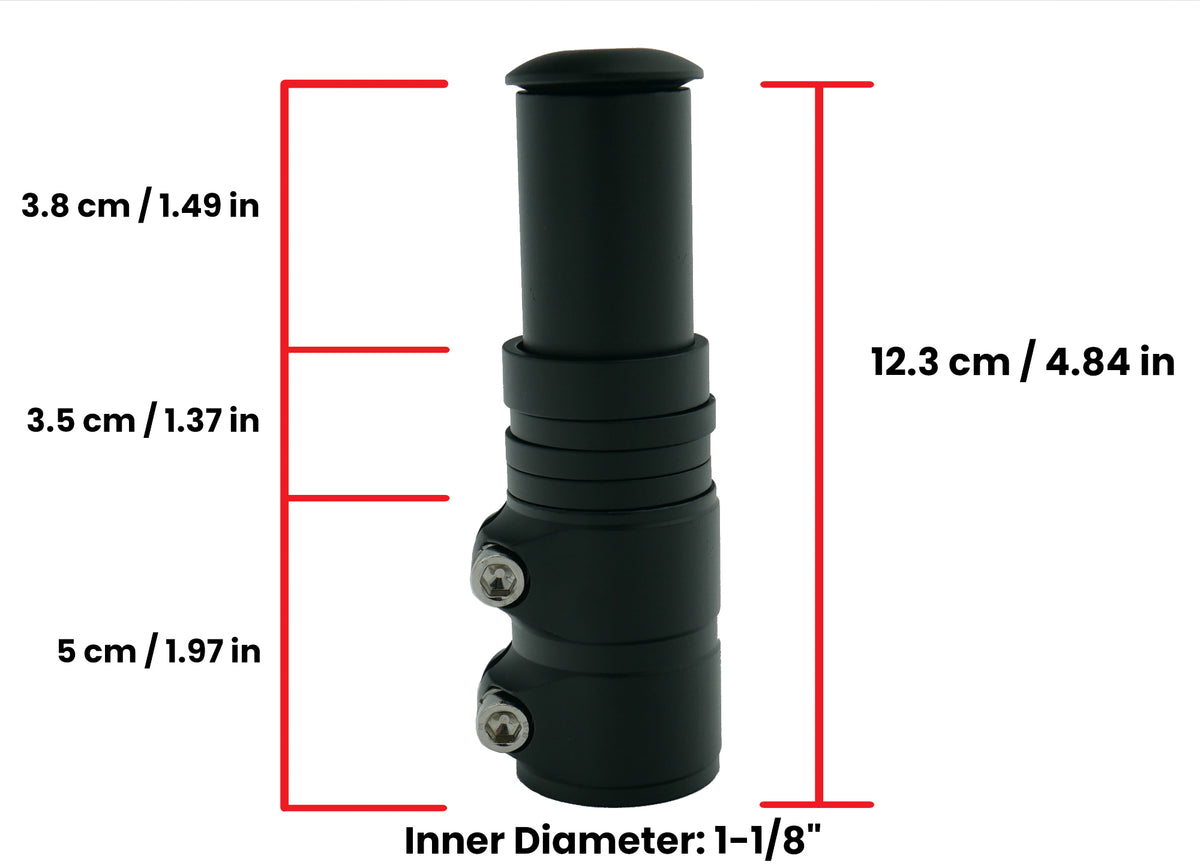 Stem Injection Riser Stem Riser | Electric Bike Stems & Accessories - Biktrix