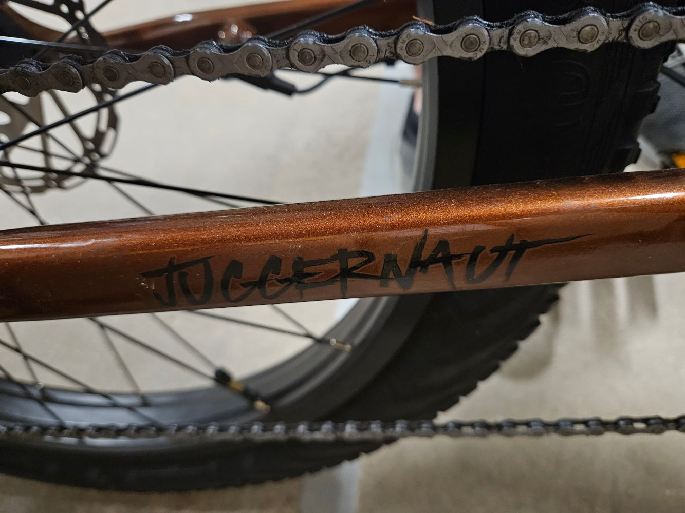 Bronze Juggernaut Ultra FS Pro 1 Large 27.5x3