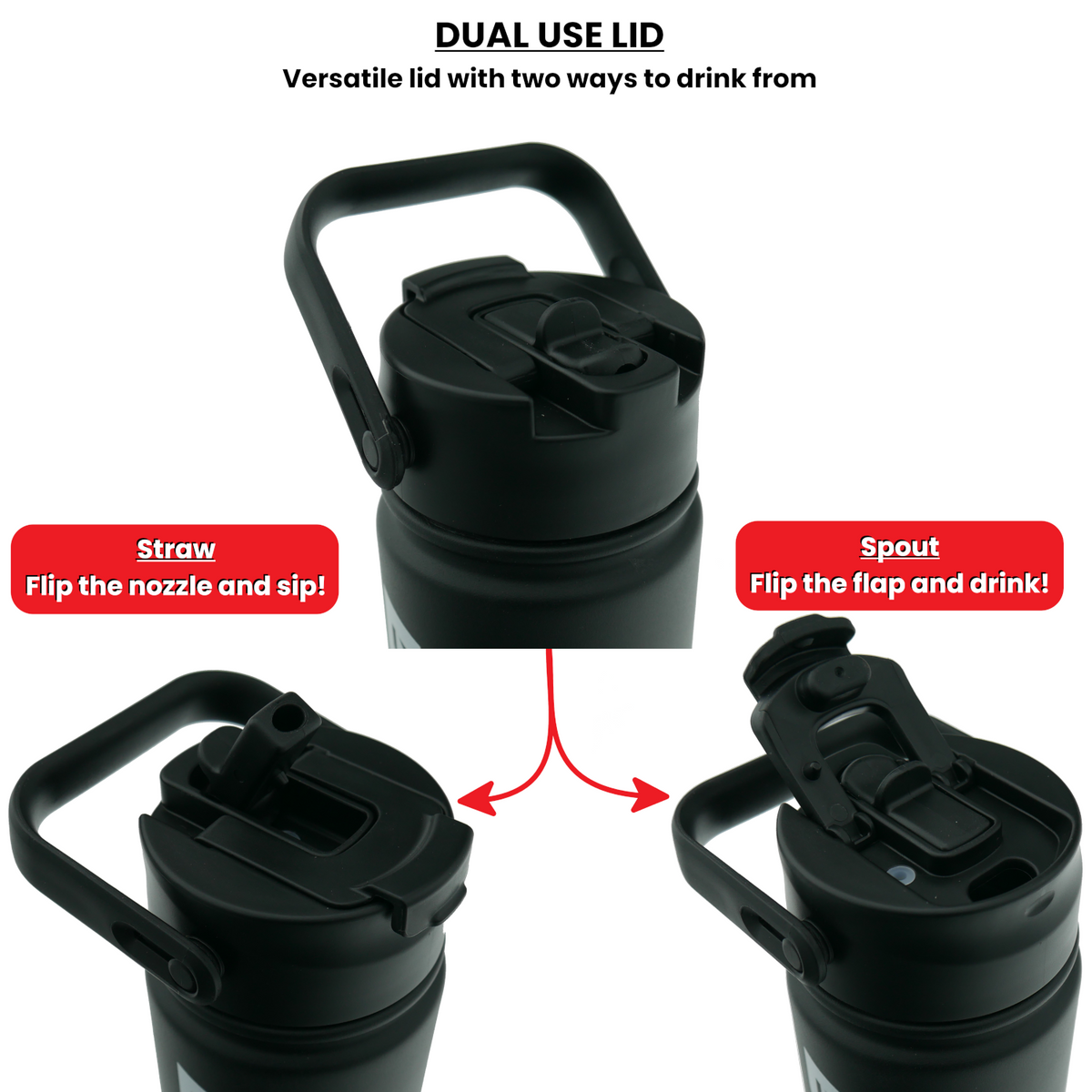 32oz Biktrix Water Bottle