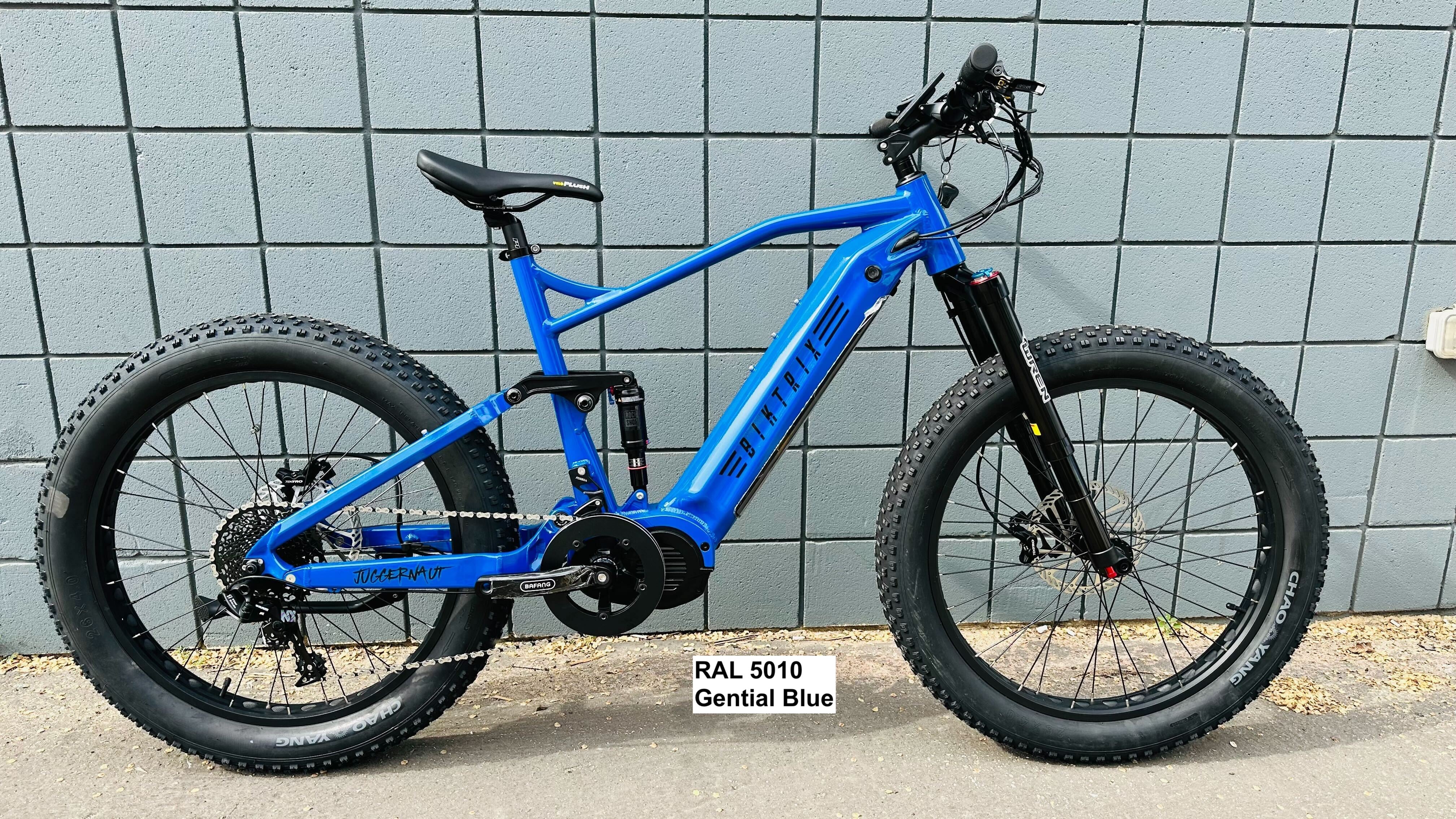 biktrix juggernaut ultra fs ebike for heavy riders