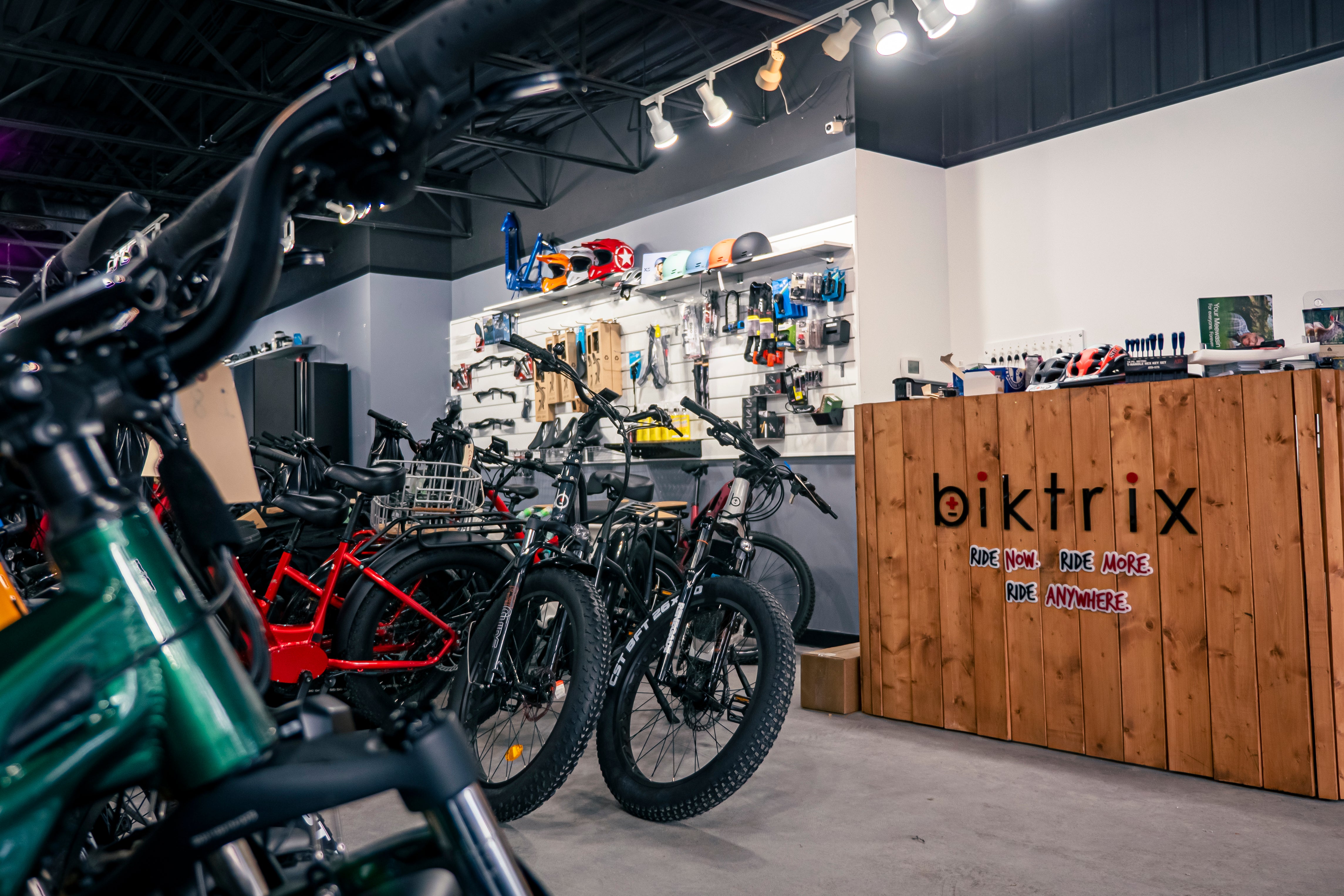 Electric bike discount company showroom