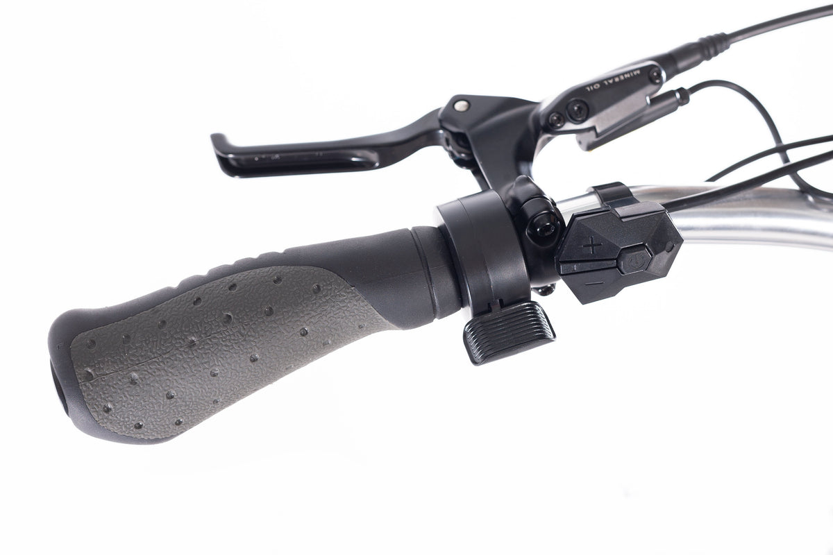 comfort grips electric bike