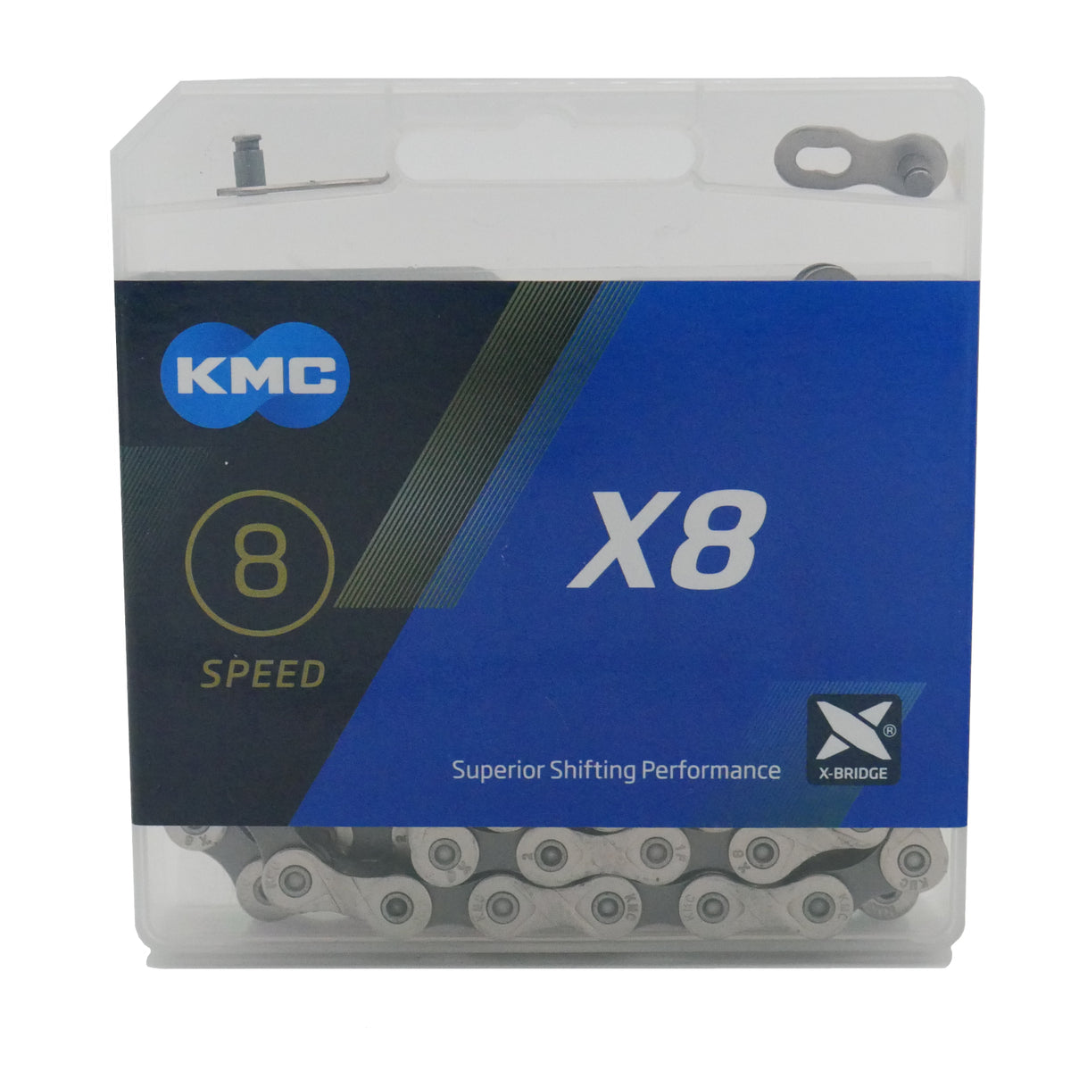 KMC X8 (6/7/8 Speed Chain and Quick Link)