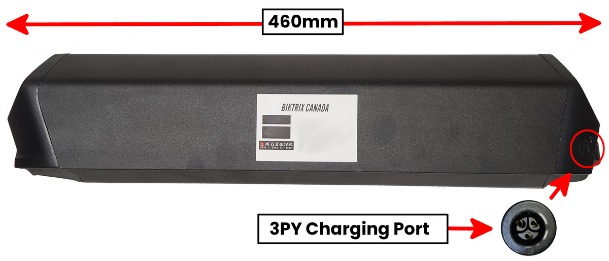 48V 20Ah/21Ah/25Ah Samsung/LG Dorado Ebike Battery