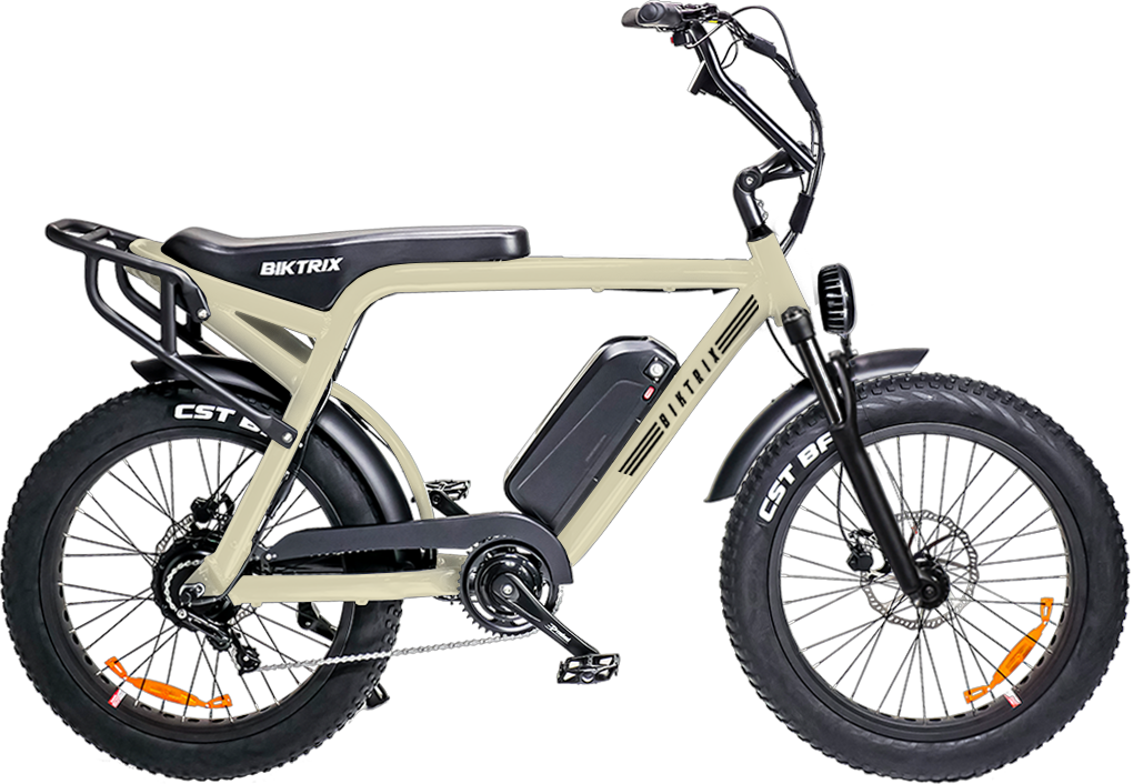 Fat Tire Biktrix Discount Code Biktrix Moto Moped-Style EBike