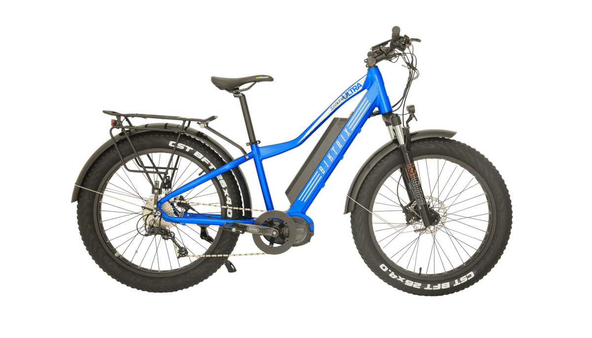 blue biktrix fat tire electric bike